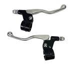 Bremshebelsatz Alu / schwarz kurze Version